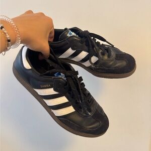 Adidas Samba - Black/White - Size 8 W